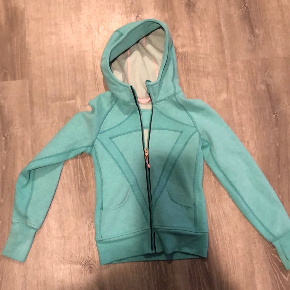 Ivivva by lululemon mint sweatshirt/scuba